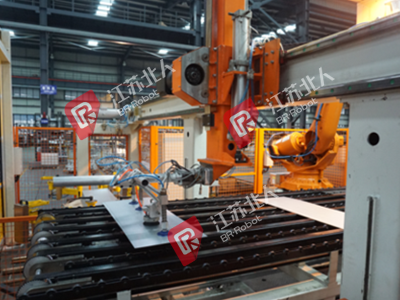 Stamping automated production line